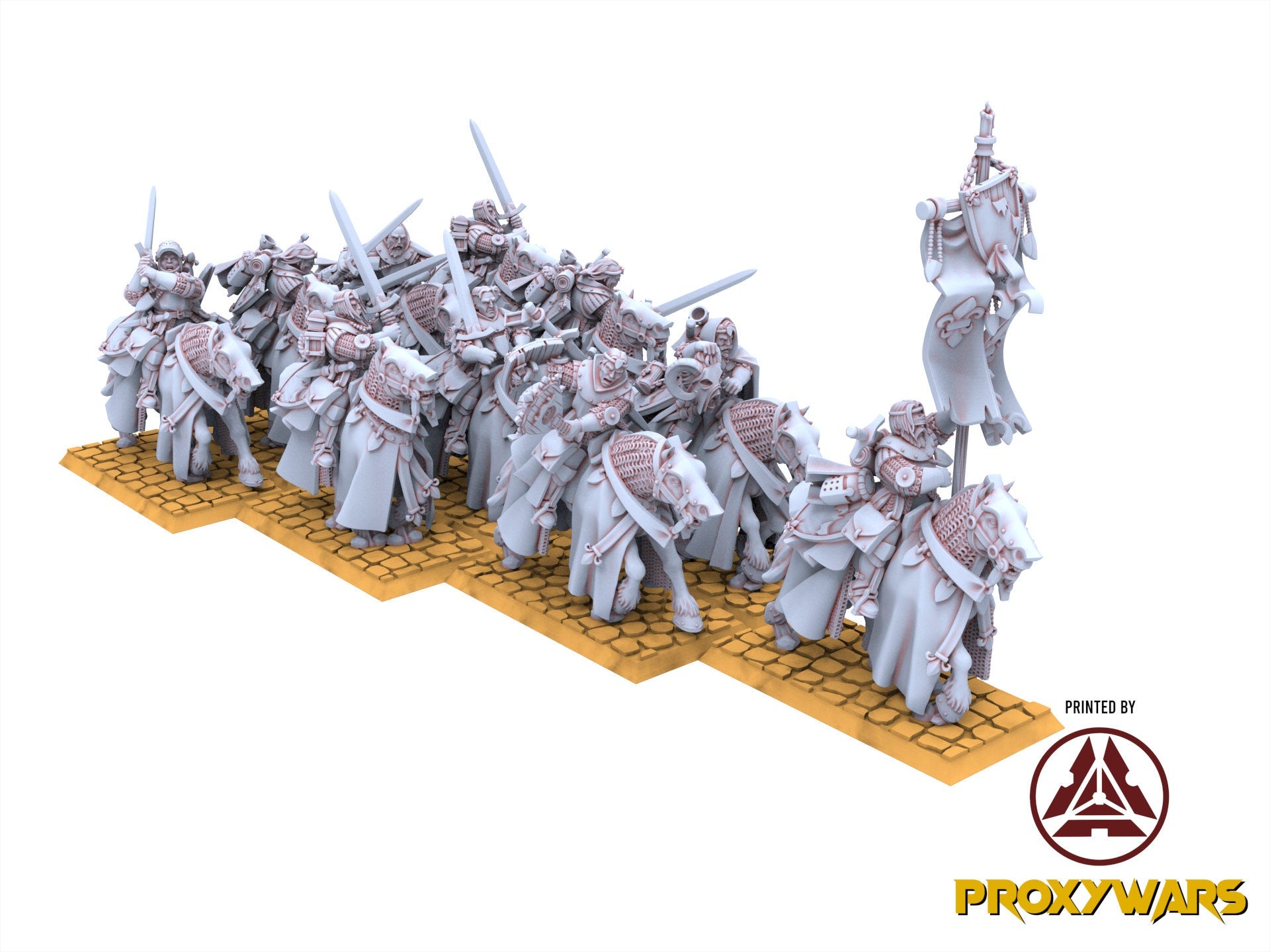 Arthurian Knights - Gallia Bundle V3, for Oldhammer, king of wars, 9th age