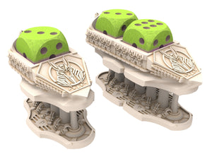 Shield Trackers, Cinan - Anubis - Akhet - Phaophi : Assault, Battle Drone, space robot guardians of the Necropolis, Wargame Accessories