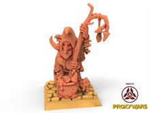 Load image into Gallery viewer, Cinan - Anubis - Chemou - Payni : Assault, Battle Drone, space robot guardians of the Necropolis, modular posable miniatures
