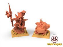 Load image into Gallery viewer, Cinan - Anubis - Chemou - Payni : Assault, Battle Drone, space robot guardians of the Necropolis, modular posable miniatures
