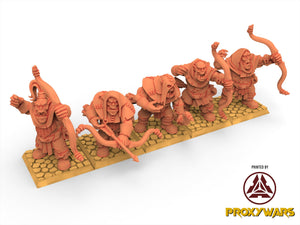 Cinan - Anubis - Chemou - Payni : Assault, Battle Drone, space robot guardians of the Necropolis, modular posable miniatures