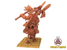 Load image into Gallery viewer, Cinan - Anubis - Chemou - Payni : Assault, Battle Drone, space robot guardians of the Necropolis, modular posable miniatures
