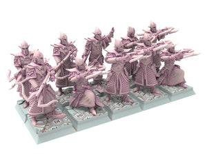 Dark Elves - 32mm Spare Shileds, dark elves, Merciless north pillars usable for 9th Age, Fantasy Battle, Oldhammer, King of war, D&D