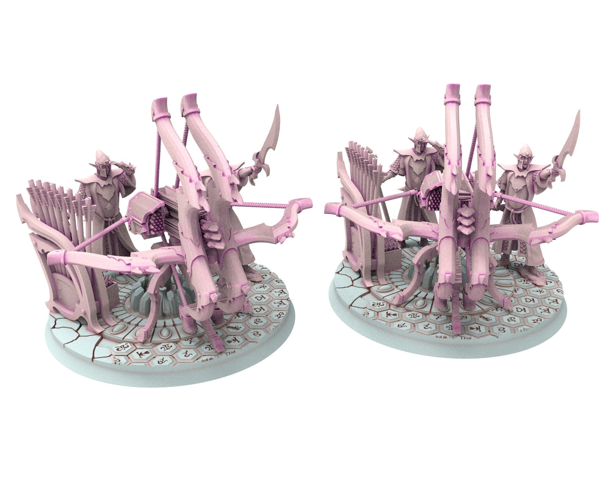 Dark Elves - 28mm Army Starter Bundle, dark elves, Merciless north pillars usable for 9th Age, Fantasy Battle, Oldhammer, King of war, D&D