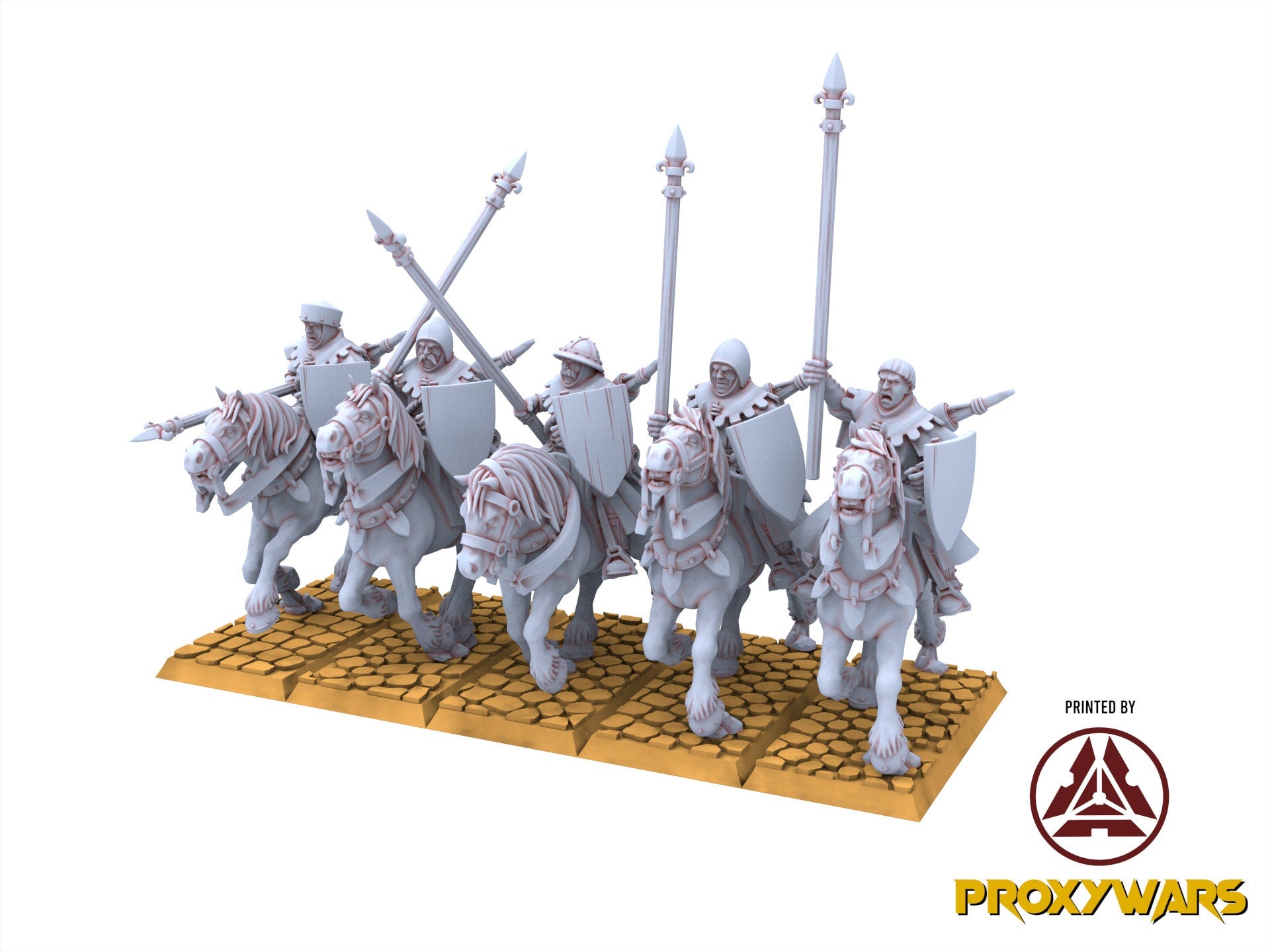 Arthurian Knights - Gallia Bundle V4, for Oldhammer, king of wars, 9th age