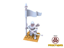 Load image into Gallery viewer, Arthurian Knights - Sherwood Archers &amp; Heroes, for Oldhammer, king of wars, 9th age, Highlands Miniatures
