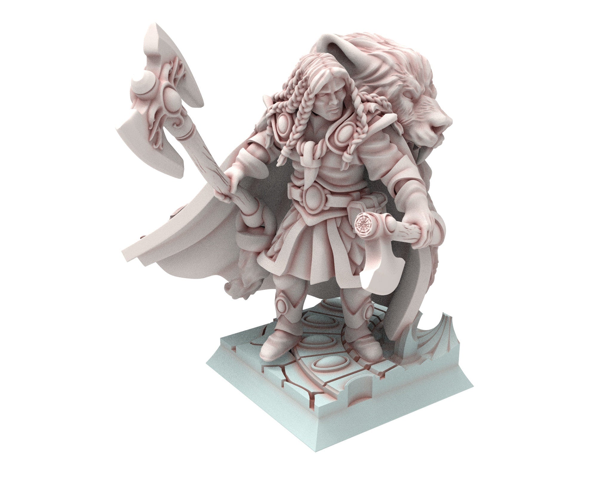 Hight Elves - 28mm Footmen Elite Lion Guard, Fantasy elves, Insular Kingdom usable for 9th Age, Fantasy Battle, Oldhammer, King of war, D&D
