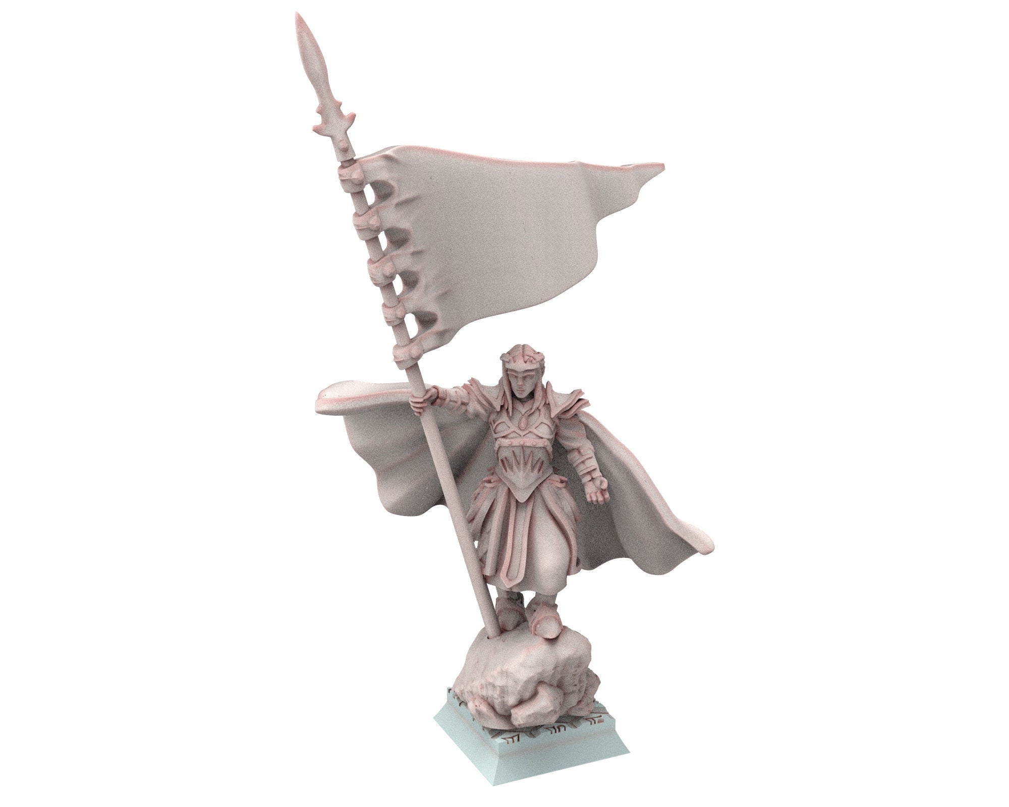 Hight Elves - 28mm Elven Magician of war V2, Fantasy elves, Insular Kingdom usable for 9th Age, Fantasy Battle, Oldhammer, King of war, D&D