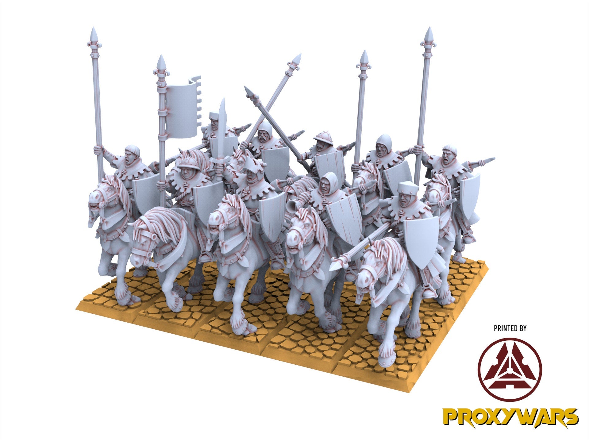 Arthurian Knights - Gallia Bundle V4, for Oldhammer, king of wars, 9th age