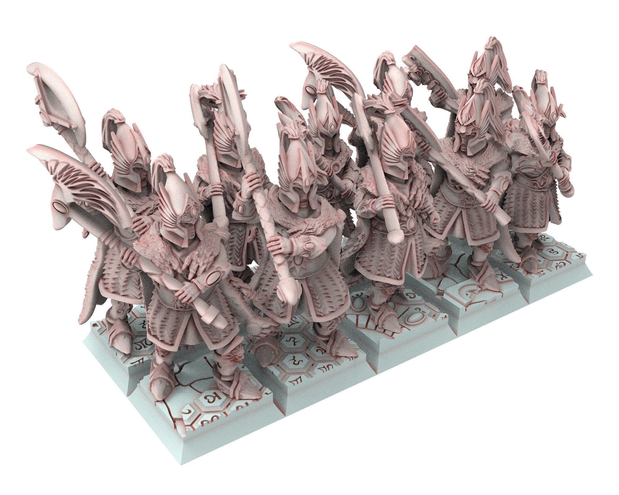 Hight Elves - 28mm Rangers Elite Lion Guard, Fantasy elves, Insular Kingdom usable for 9th Age, Fantasy Battle, Oldhammer, King of war, D&D