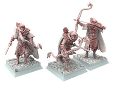 Load image into Gallery viewer, Hight Elves - 32mm High Elves Mage, Fantasy elves, Insular Kingdom usable for 9th Age, Fantasy Battle, Oldhammer, King of war, D&amp;D
