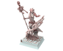 Load image into Gallery viewer, Hight Elves - 32mm High Elves Mage, Fantasy elves, Insular Kingdom usable for 9th Age, Fantasy Battle, Oldhammer, King of war, D&amp;D
