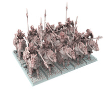 Load image into Gallery viewer, Hight Elves - 32mm Knights of Ryma, Fantasy elves, Insular Kingdom usable for 9th Age, Fantasy Battle, Oldhammer, King of war, D&amp;D
