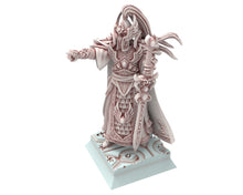 Load image into Gallery viewer, Hight Elves - 28mm Master of Canreig tower, Fantasy elves, Insular Kingdom usable for 9th Age, Fantasy Battle, Oldhammer, King of war, D&amp;D
