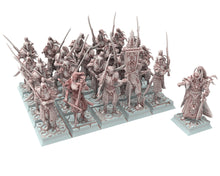 Load image into Gallery viewer, Hight Elves - 28mm Master of Canreig tower, Fantasy elves, Insular Kingdom usable for 9th Age, Fantasy Battle, Oldhammer, King of war, D&amp;D
