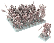 Load image into Gallery viewer, Hight Elves - 28mm Lion Guard Master Elite, Fantasy elves, Insular Kingdom usable for 9th Age, Fantasy Battle, Oldhammer, King of war, D&amp;D
