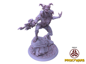 Rage Unbound - Enemy - Salamander 50mm, The Nightfall Cult, Ennemy, Flesh of Gods, for Wargames, Dungeons & Dragons TTRPG