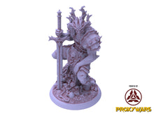 Load image into Gallery viewer, Rage Unbound - Enemy - Salamander 50mm, The Nightfall Cult, Ennemy, Flesh of Gods, for Wargames, Dungeons &amp; Dragons TTRPG
