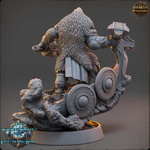 Load image into Gallery viewer, Vikings - Baldur Stormstriker - The Wintershadows of Frostfang Hold, daybreak miniatures, for Wargames, Pathfinder, Dungeons &amp; Dragons
