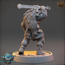 Load image into Gallery viewer, Vikings - Eirik Frostbeard - The Wintershadows of Frostfang Hold, daybreak miniatures, for Wargames, Pathfinder, Dungeons &amp; Dragons
