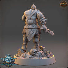 Load image into Gallery viewer, Vikings - Gunnolf Ironjaw - The Wintershadows of Frostfang Hold, daybreak miniatures, for Wargames, Pathfinder, Dungeons &amp; Dragons
