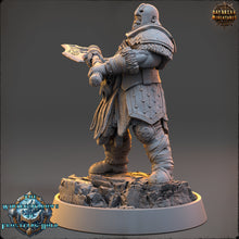 Load image into Gallery viewer, Vikings - Torsten Ironhelm - The Wintershadows of Frostfang Hold, daybreak miniatures, for Wargames, Pathfinder, Dungeons &amp; Dragons
