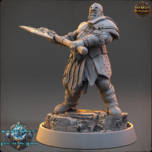 Load image into Gallery viewer, Vikings - Torsten Ironhelm - The Wintershadows of Frostfang Hold, daybreak miniatures, for Wargames, Pathfinder, Dungeons &amp; Dragons
