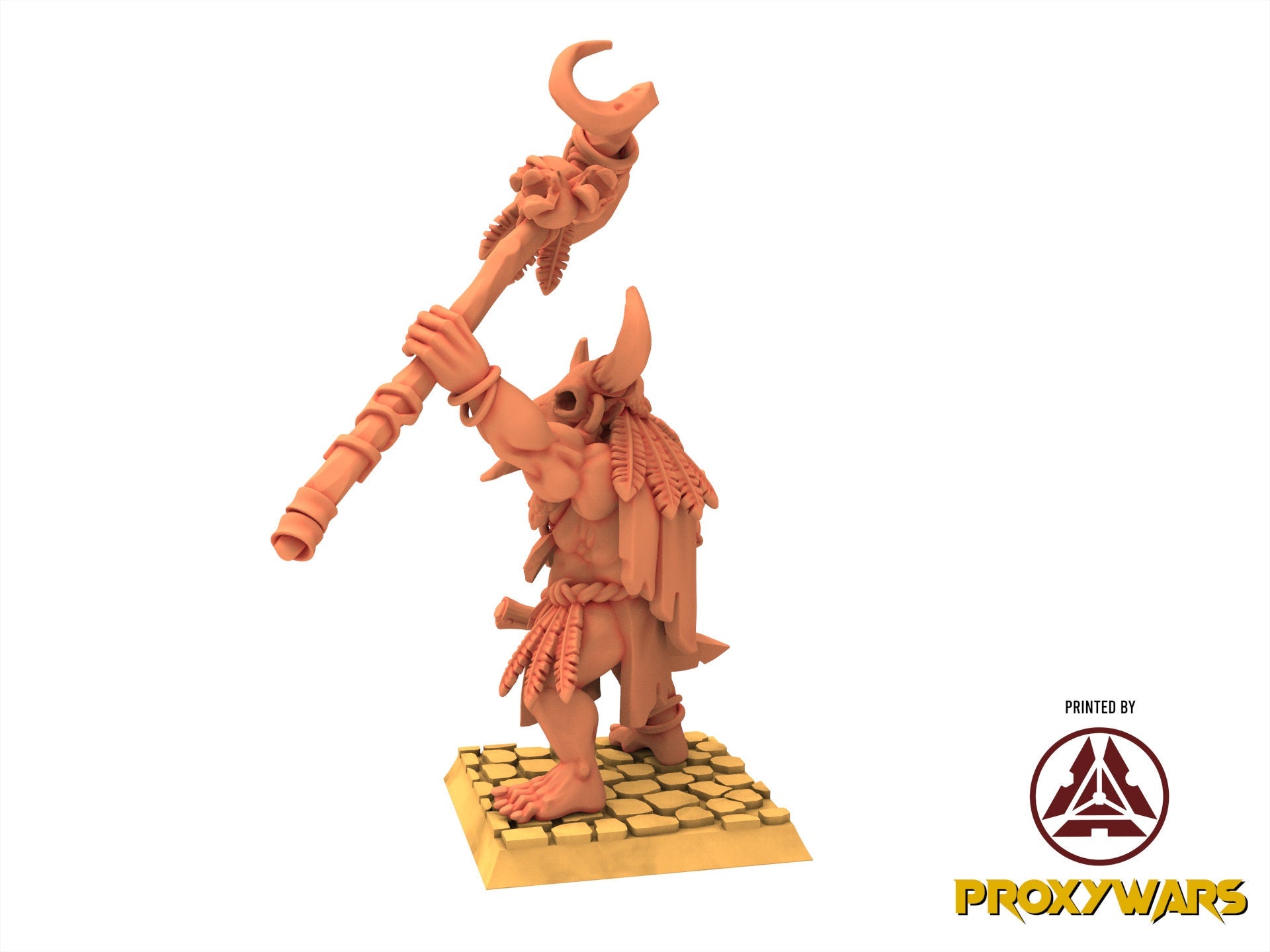 Orc & Goblin - Cave Orc Shaman, utilisables pour Oldhammer, king of wars, 9th age