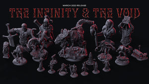 The Infinity of the Void - Boss - The Tyrant, manifestations of destruction, Ennemy, Flesh of Gods, for Wargames, Dungeons & Dragons TTRPG