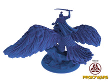 Load image into Gallery viewer, The Elves From The Highlands - Hero - Eagle Mounted Elf, protectors of their home, Flesh of Gods, for Wargames, Dungeons &amp; Dragons TTRPG
