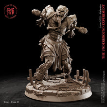 Load image into Gallery viewer, The Underground Experiment - Monster - Biter Pose 01, unleash horrors, Flesh of Gods, for Wargames, Dungeons &amp; Dragons TTRPG
