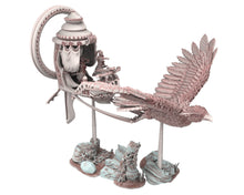 Load image into Gallery viewer, Hight Elves - Sky sloop chariot 32mm, Fantasy elves, Insular Kingdom usable for 9th Age, Fantasy Battle, Oldhammer, King of war, D&amp;D
