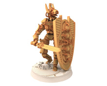 Load image into Gallery viewer, Cinan - Anubis - Peret - Pharmouti : Line, Battle Drone, space robot guardians of the Necropolis, modular posable miniatures
