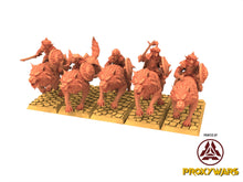 Load image into Gallery viewer, Orc &amp; Goblin - Desert riders - The Black horde, utilisables pour Oldhammer, king of wars, 9th age
