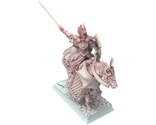 Load image into Gallery viewer, Hight Elves - 28mm Knights of Ryma, Fantasy elves, Insular Kingdom usable for 9th Age, Fantasy Battle, Oldhammer, King of war, D&amp;D
