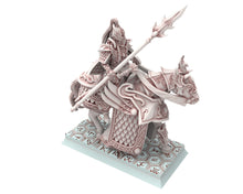 Load image into Gallery viewer, Hight Elves - 32mm Highborne elves Warlord, Fantasy, Insular Kingdom usable for 9th Age, Fantasy Battle, Oldhammer, King of war, D&amp;D
