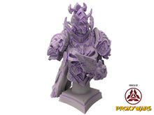 Load image into Gallery viewer, The scourges of war - Hero - Goliath Commander (25 mm), glory and honor, Ennemy, Flesh of Gods, for Wargames, Dungeons &amp; Dragons TTRPG
