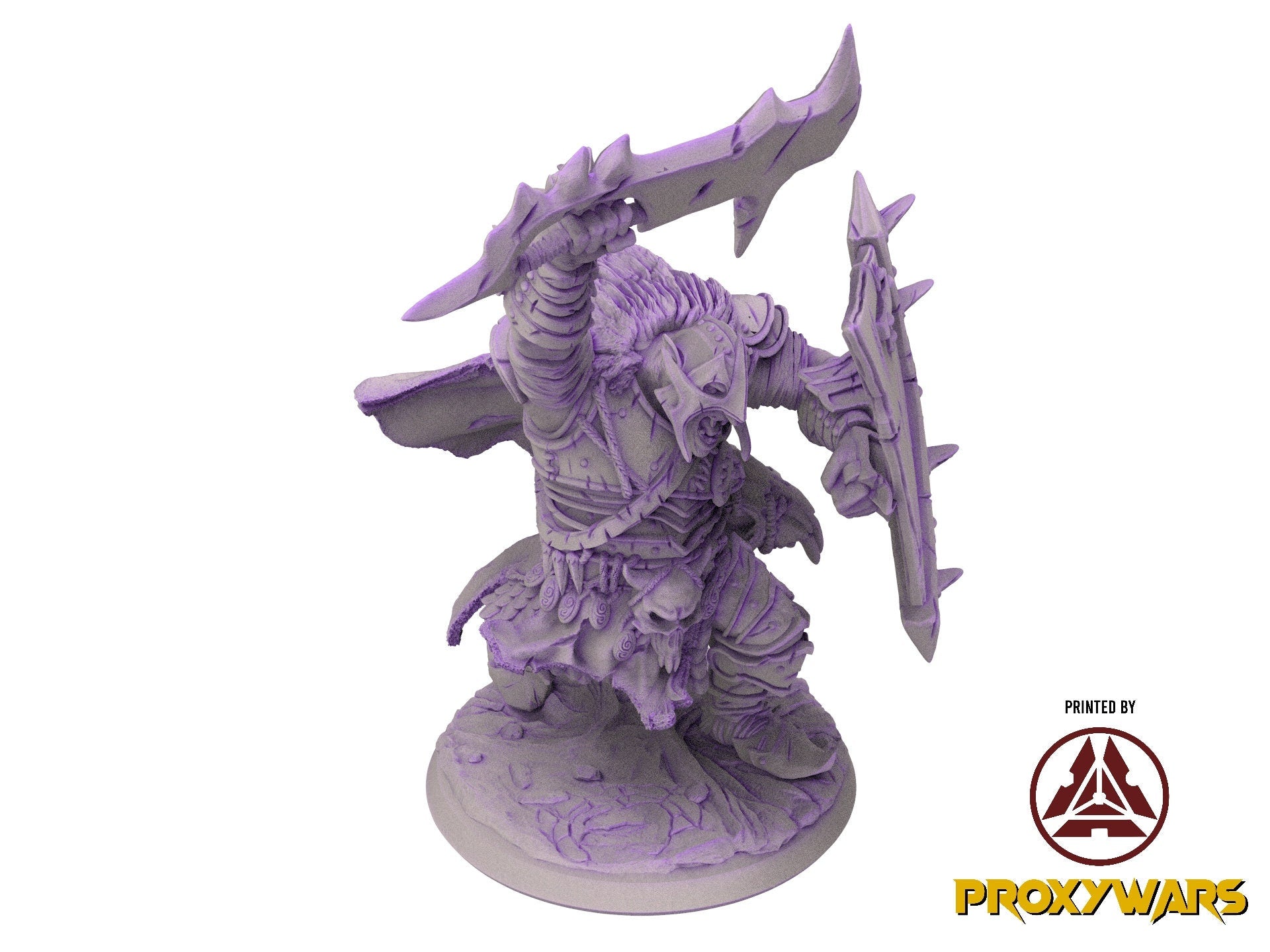The scourges of war - Monster - Alpha Goblin , glory and honor, Ennemy, Flesh of Gods, for Wargames, Dungeons & Dragons TTRPG