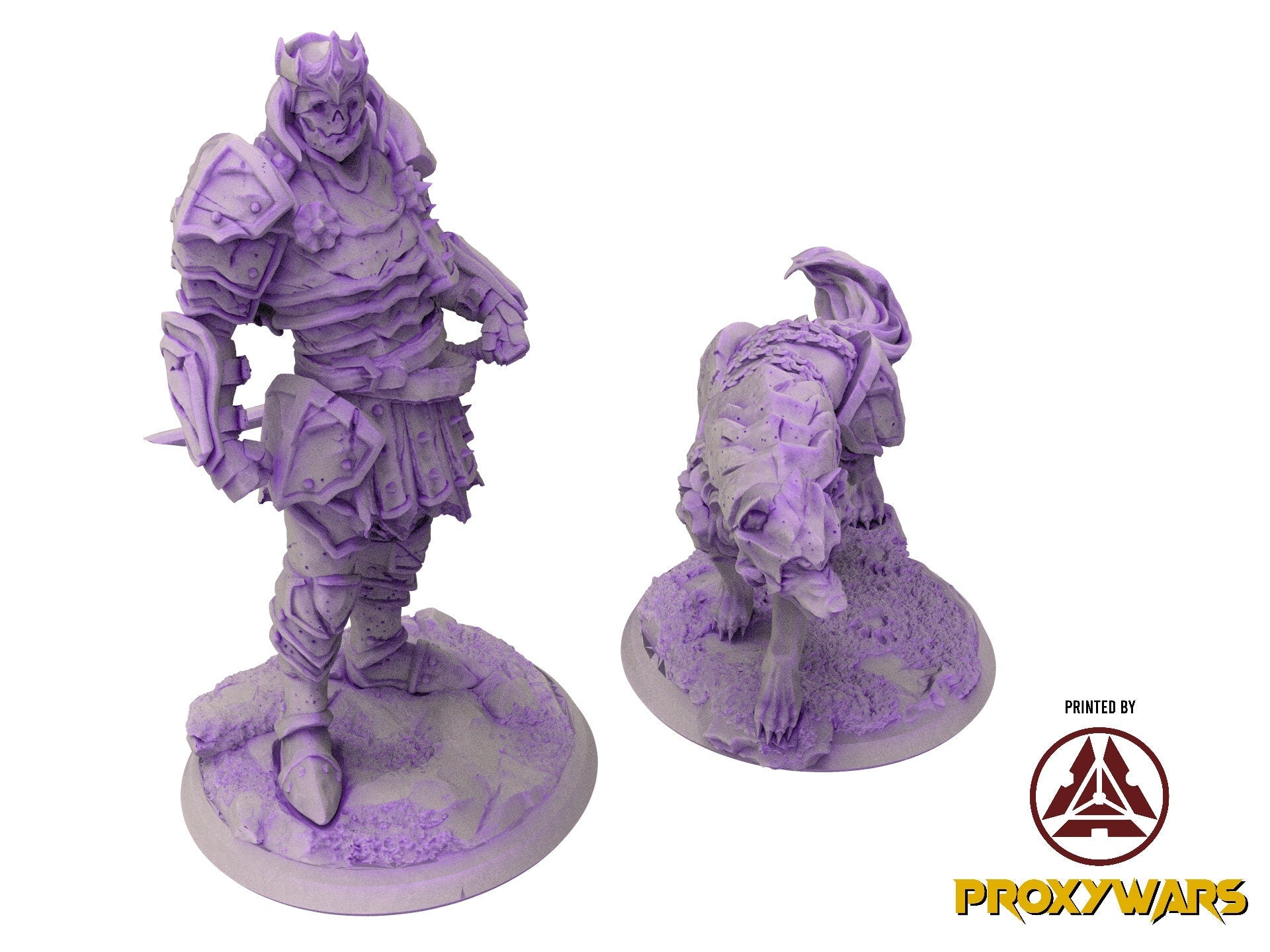 The scourges of war - NPC - Kraheger's Soldier 01 (25 mm) , glory and honor, Ennemy, Flesh of Gods, for Wargames, Dungeons & Dragons TTRPG
