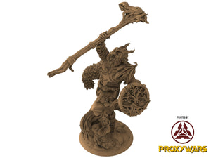 Grimoires of madness - Boss - The Archmage (25 mm) , forbidden magics, Ennemy, Flesh of Gods, for Wargames, Dungeons & Dragons TTRPG