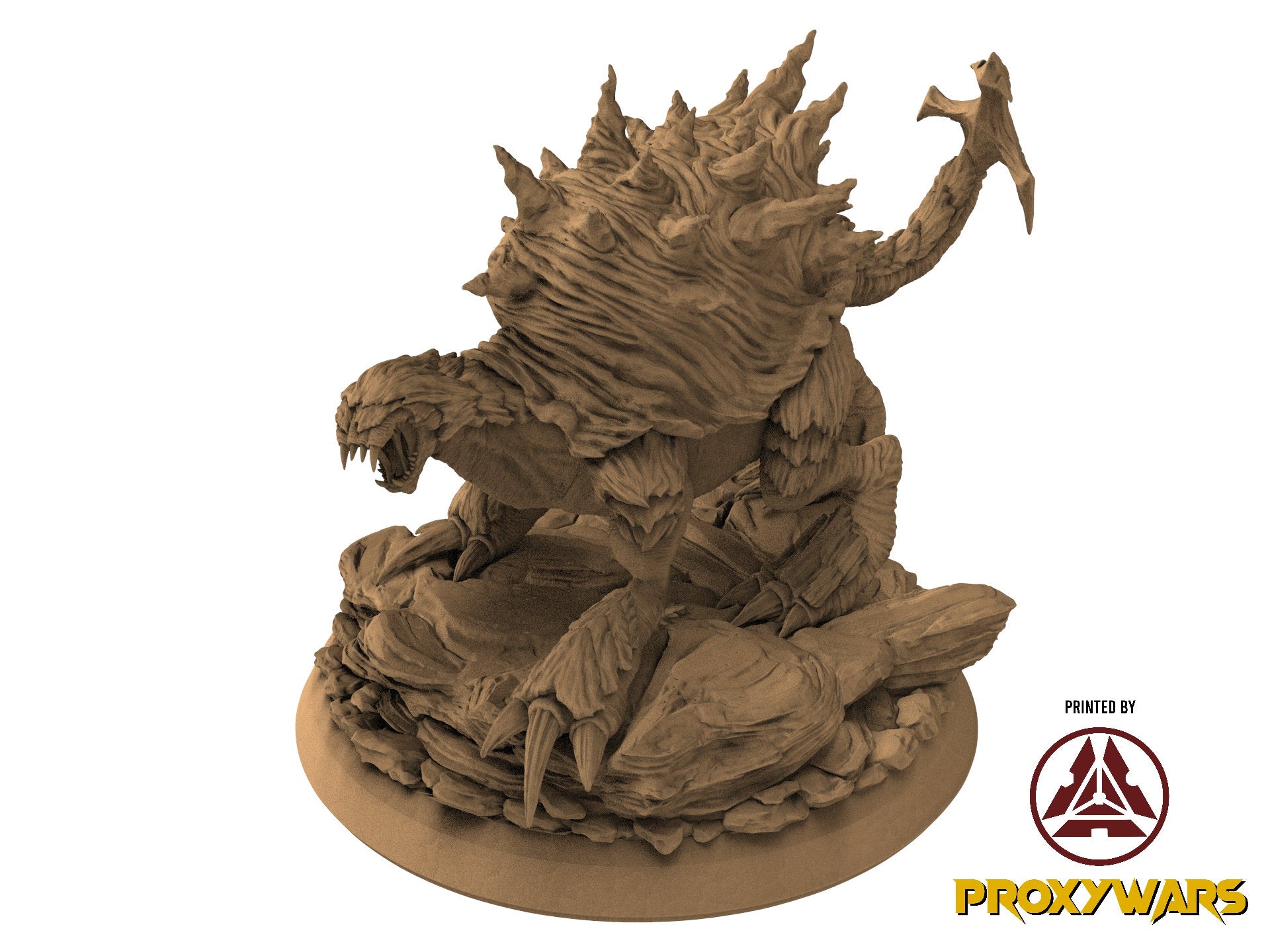 Grimoires of madness - Monster - Shellscream (50 mm), forbidden magics, Ennemy, Flesh of Gods, for Wargames, Dungeons & Dragons TTRPG