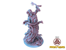 Load image into Gallery viewer, Echoes Of Corruption - Boss - Cursed Dragon Knight 25 mm, light and darkness, Ennemy, Flesh of Gods, for Wargames, Dungeons &amp; Dragons TTRPG
