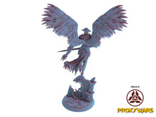 Load image into Gallery viewer, Echoes Of Corruption - Enemy - Fallen Angel (25 mm), light and darkness, Ennemy, Flesh of Gods, for Wargames, Dungeons &amp; Dragons TTRPG
