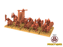 Load image into Gallery viewer, Cinan - Anubis - Chemou - Payni : Assault, Battle Drone, space robot guardians of the Necropolis, modular posable miniatures
