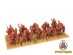 Cinan - Anubis - Chemou - Payni : Assault, Battle Drone, space robot guardians of the Necropolis, modular posable miniatures