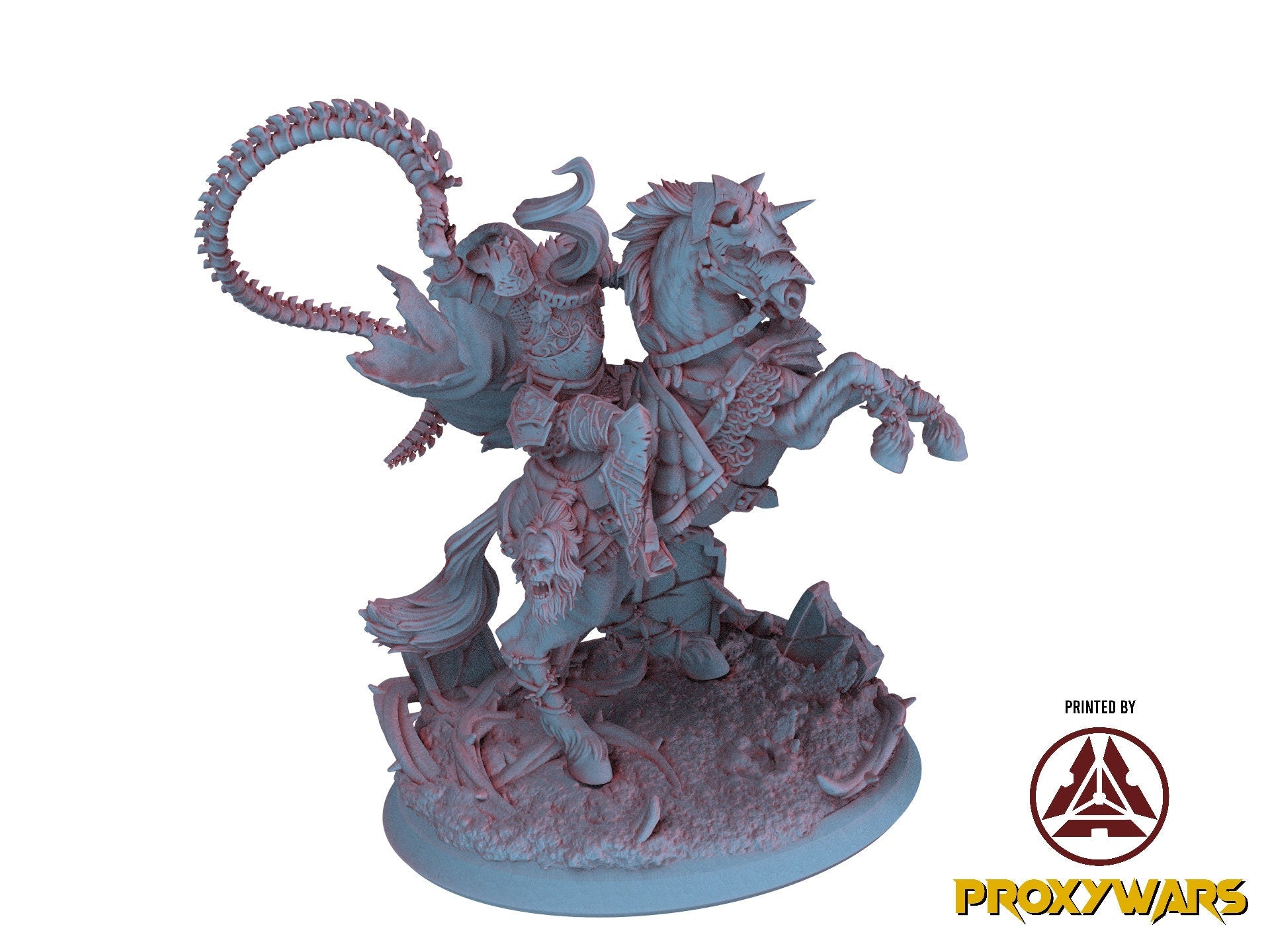 The Court Blood - Enemy - Blood Herald, creatures of darkness, Ennemy, Flesh of Gods, for Wargames, Dungeons & Dragons TTRPG