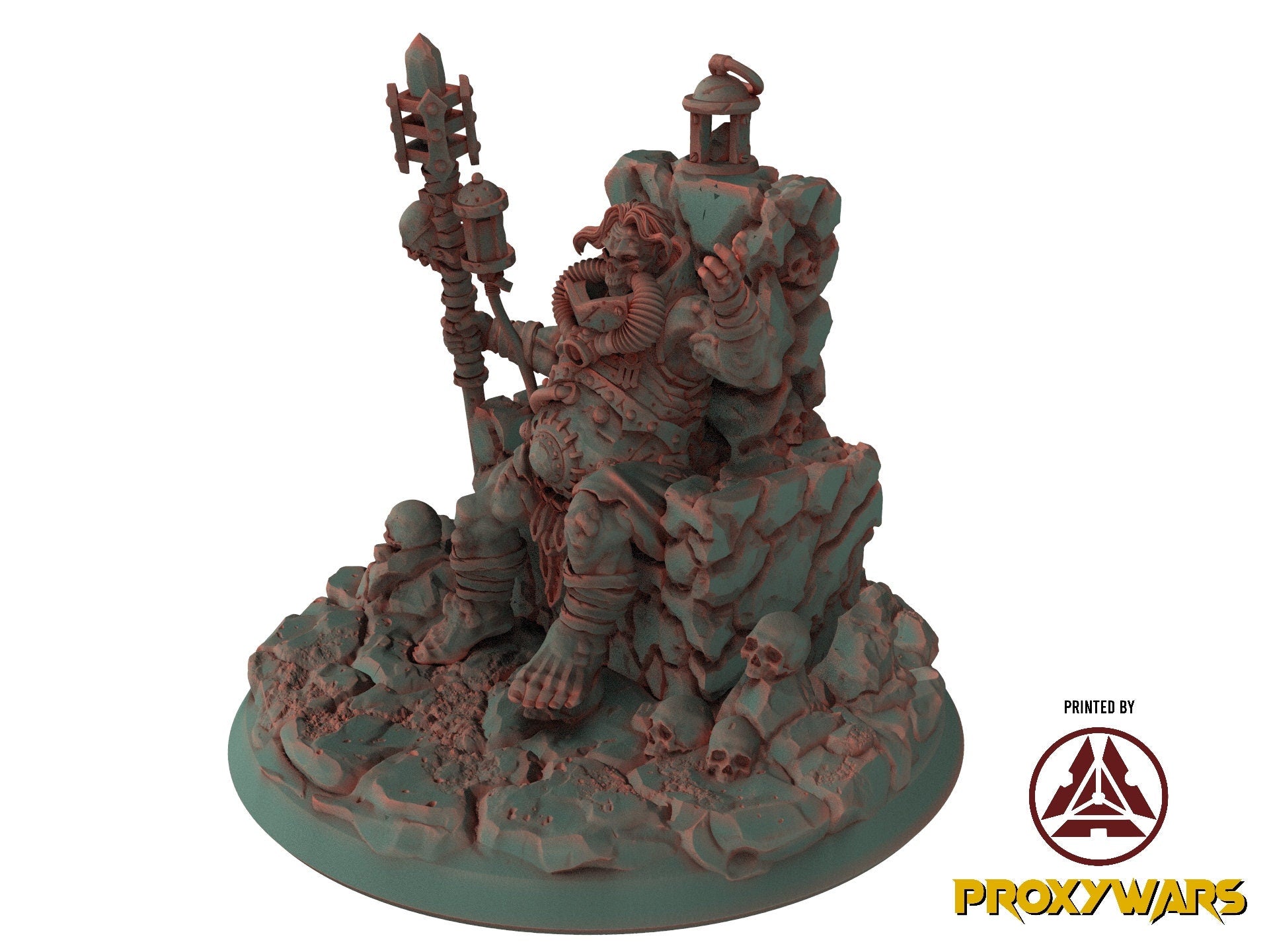 The Hadonium Mines - Boss - Hadonium Overlord, chaos and carnage, Enemy, Flesh of Gods, for Wargames, Dungeons & Dragons TTRPG