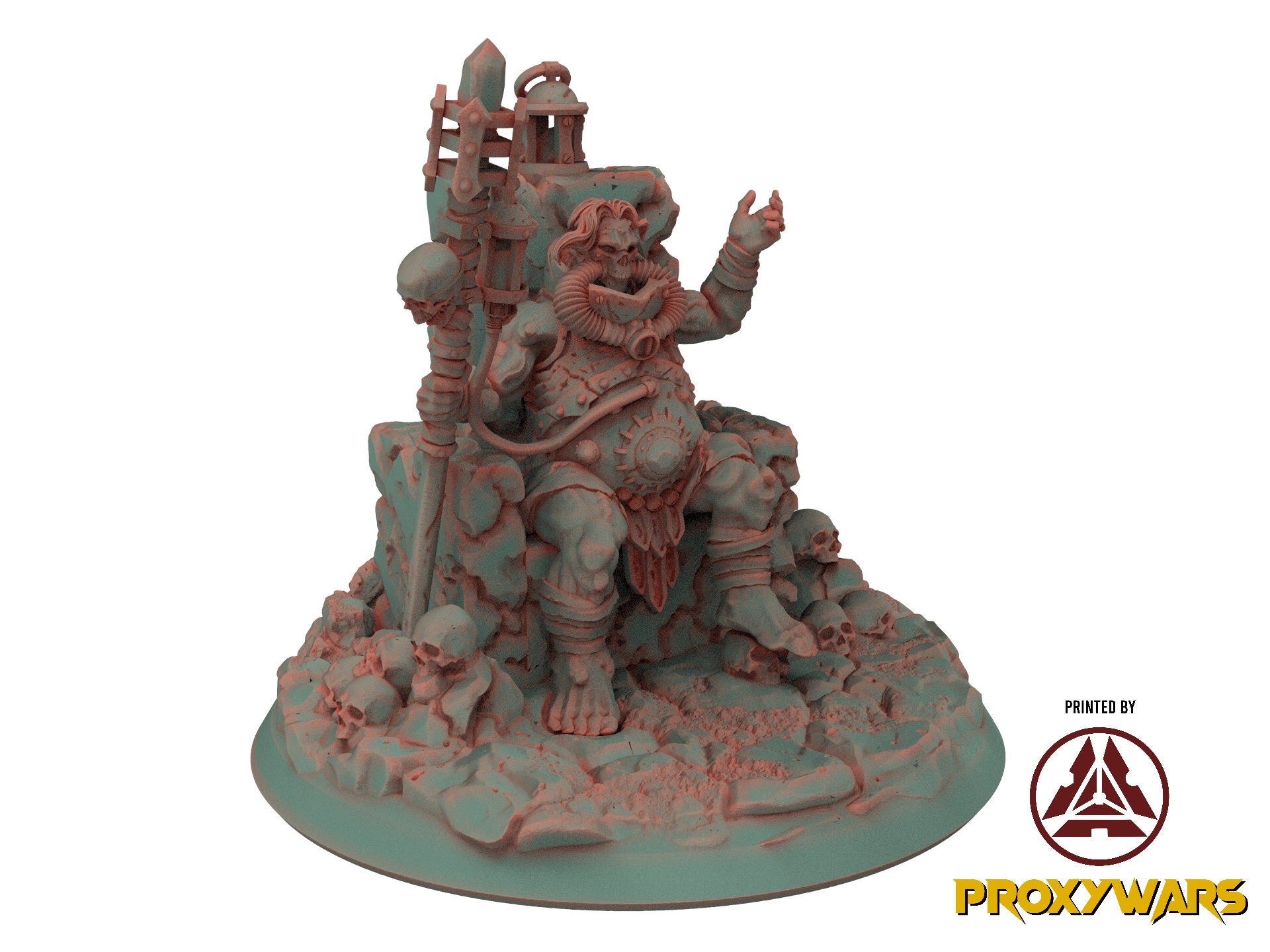 The Hadonium Mines - Boss - Hadonium Overlord, chaos and carnage, Enemy, Flesh of Gods, for Wargames, Dungeons & Dragons TTRPG