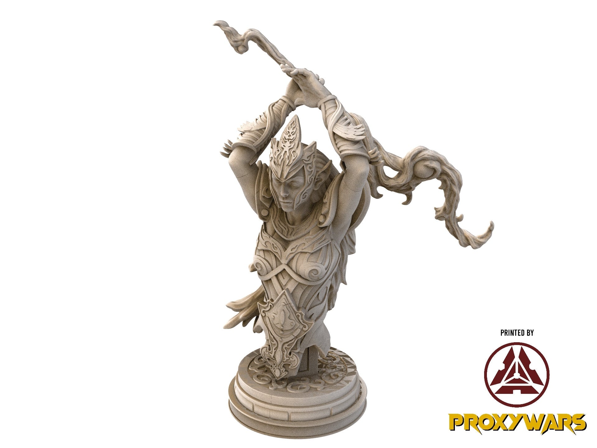 The Time Abyss - Enemy - Androsphinx (50 mm), Light and darkness, Flesh of Gods, for Wargames, Dungeons & Dragons TTRPG