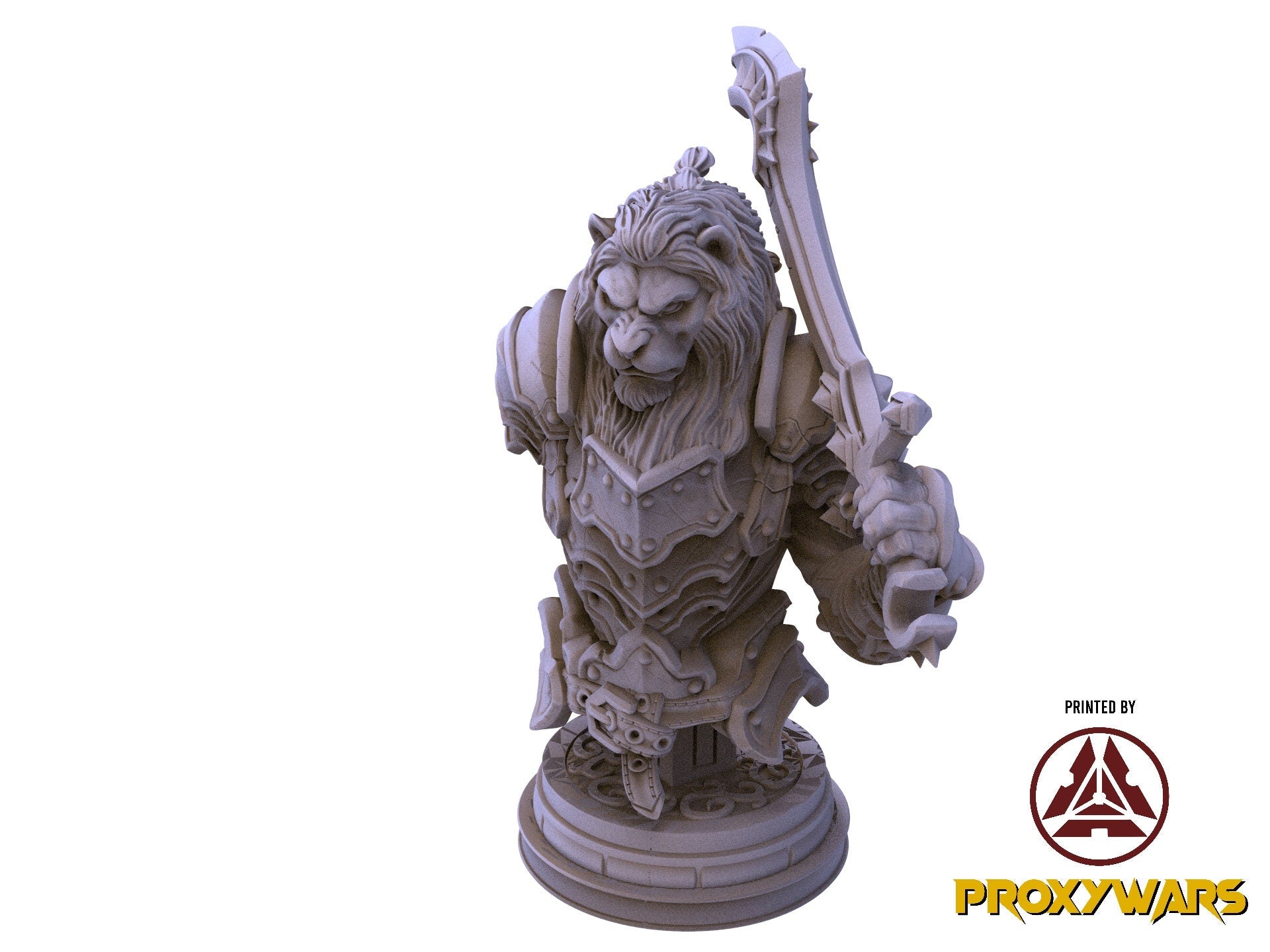 The Crimson Calamity - Enemy - Draconian Knight Female, Flesh of Gods, for Wargames, Dungeons & Dragons TTRPG